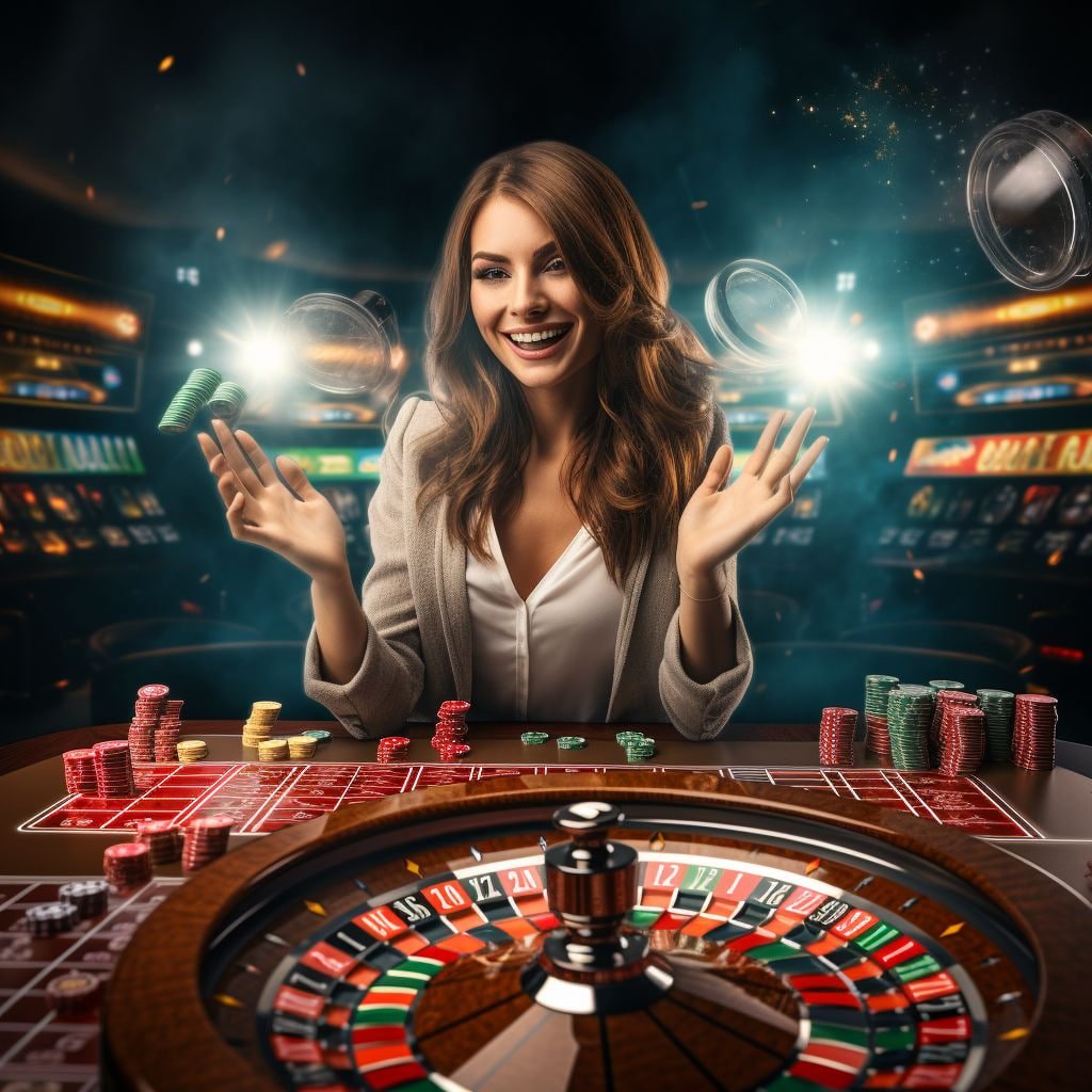 Tampilan kontrol permainan dengan panel taruhan dan info saldo